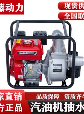 伊动力2寸3寸4汽油机藤抽泵应急排水自吸泵YT20WSQDP/30WP寸/水40