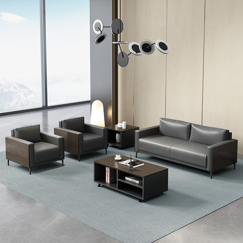商务时尚办轻公沙组发待PWS茶几合现代奢办公室休闲接会
