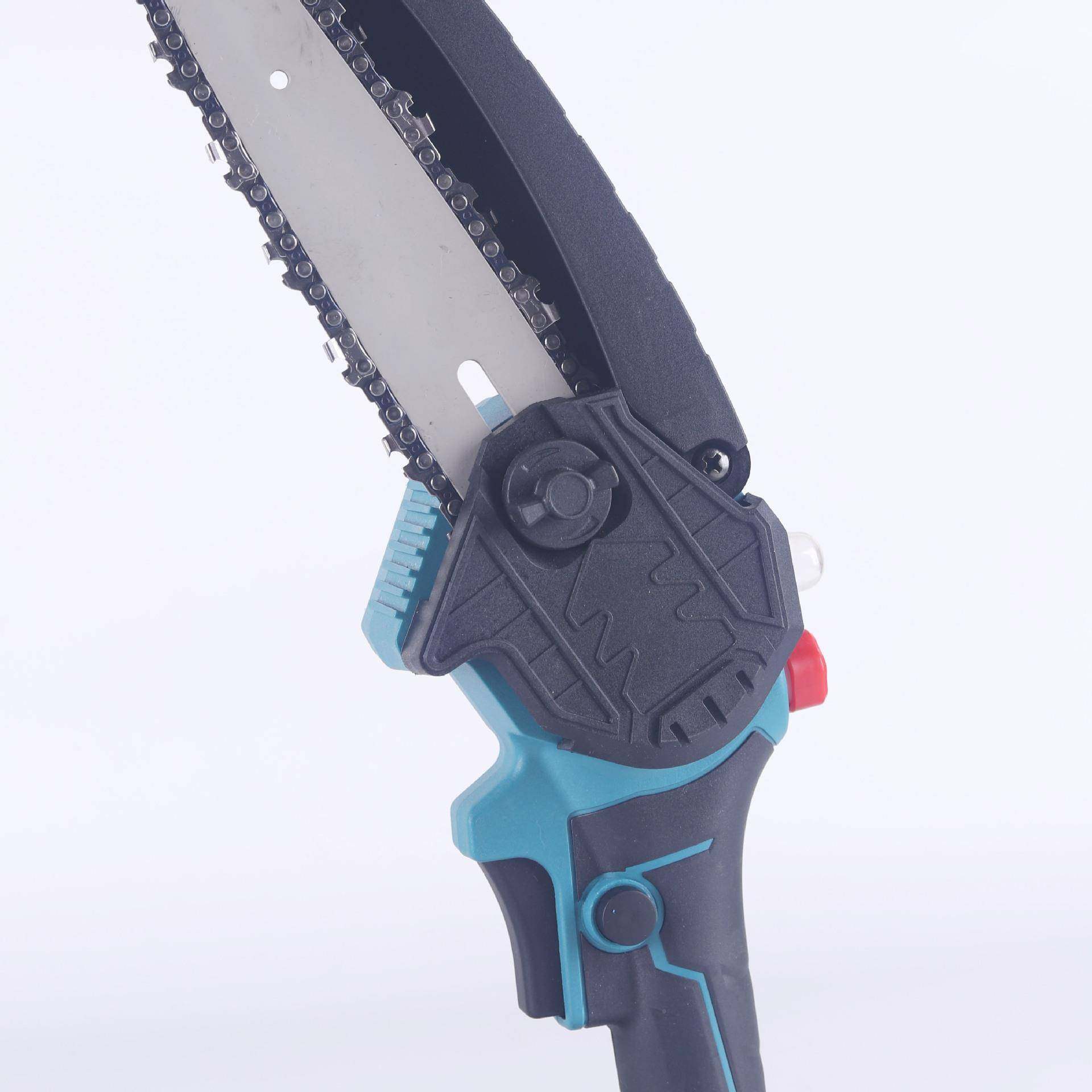 款6寸无刷油电链锯充壶电式锂电木OHM工便捷式单手电锯家用迷你锯