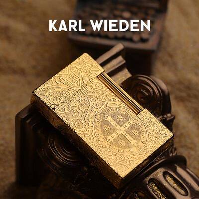 KW尔威登新款复铜古精雕朗声机原康斯坦丁卡五KW-T0208面雕精潮流