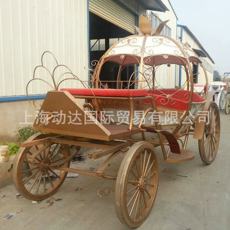 特制南瓜婚庆马车影视道具