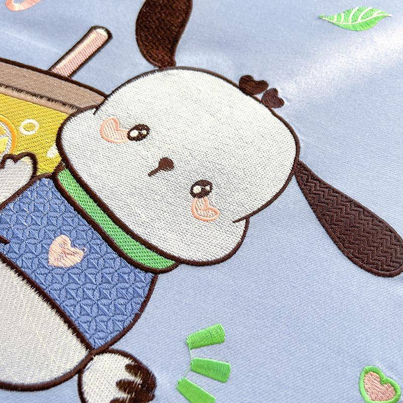 通YOUYI磨热物卖斜纹加厚磨毛卡刺绣植羊四绒柔软亲肤磨毛件套