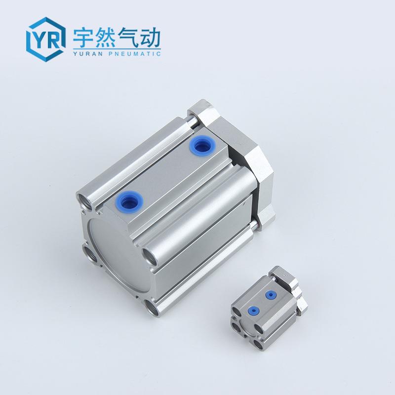 薄型带三杆三轴导杆B气缸CDQM12*1*PDL25*12*5/12*620/16/32磁