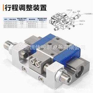 JHGS0X10HGS10X无品 亚德客微型精密滑台气缸HGS1