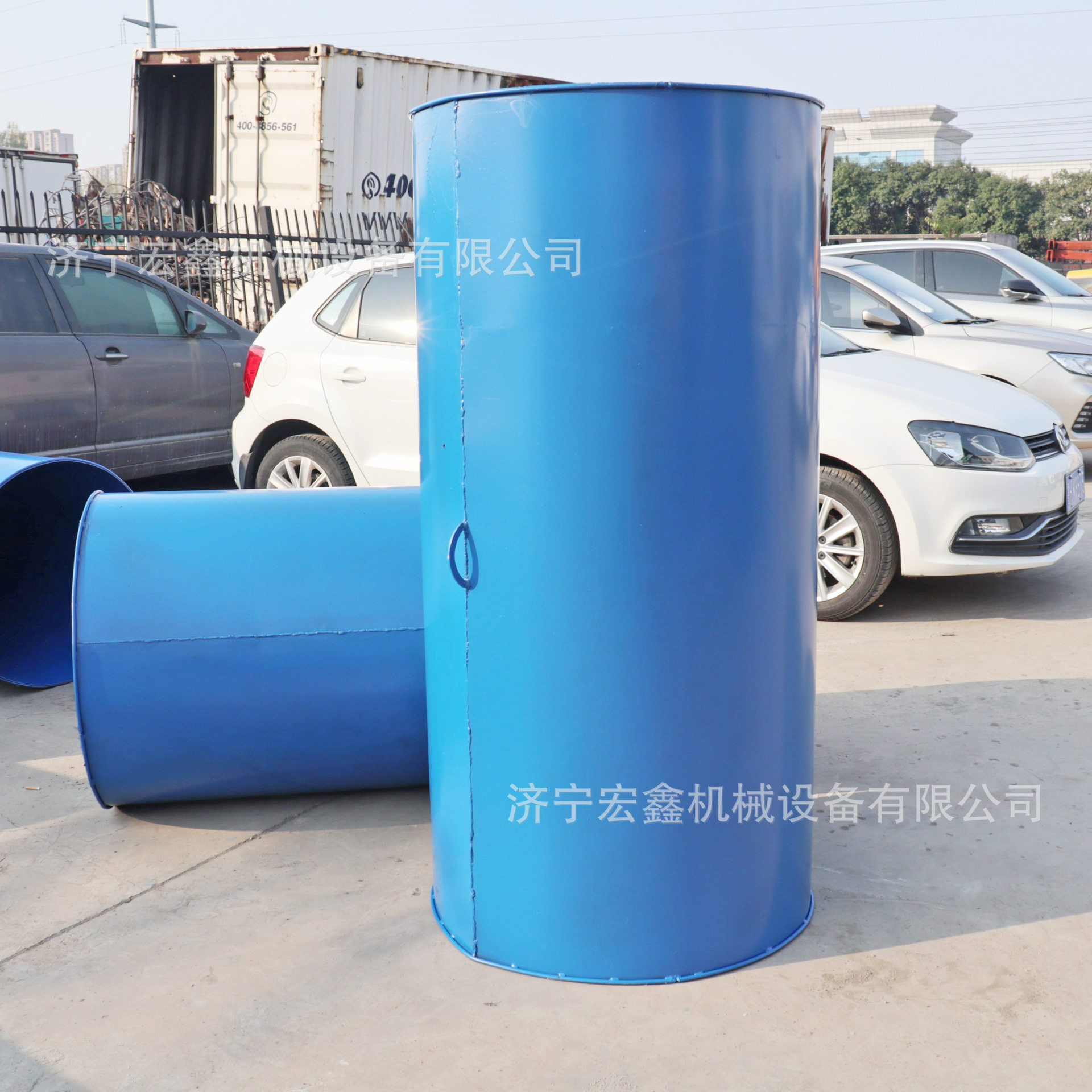矿用防逆流自动闭合铁质风筒