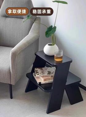 2tSd2as3古子凳中床头一客厅摆设家用梯凳简约卧室两用二合床头柜