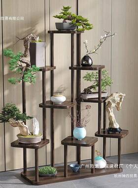 花子客厅落地轻式绿植置物架台阳植物摆放架花架盆VWH架室内奢现