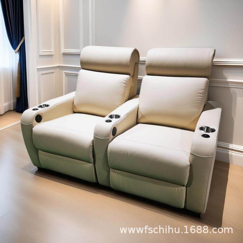源头厂家新款现约影厅组合程沙电动按摩简616家庭影院工沙发