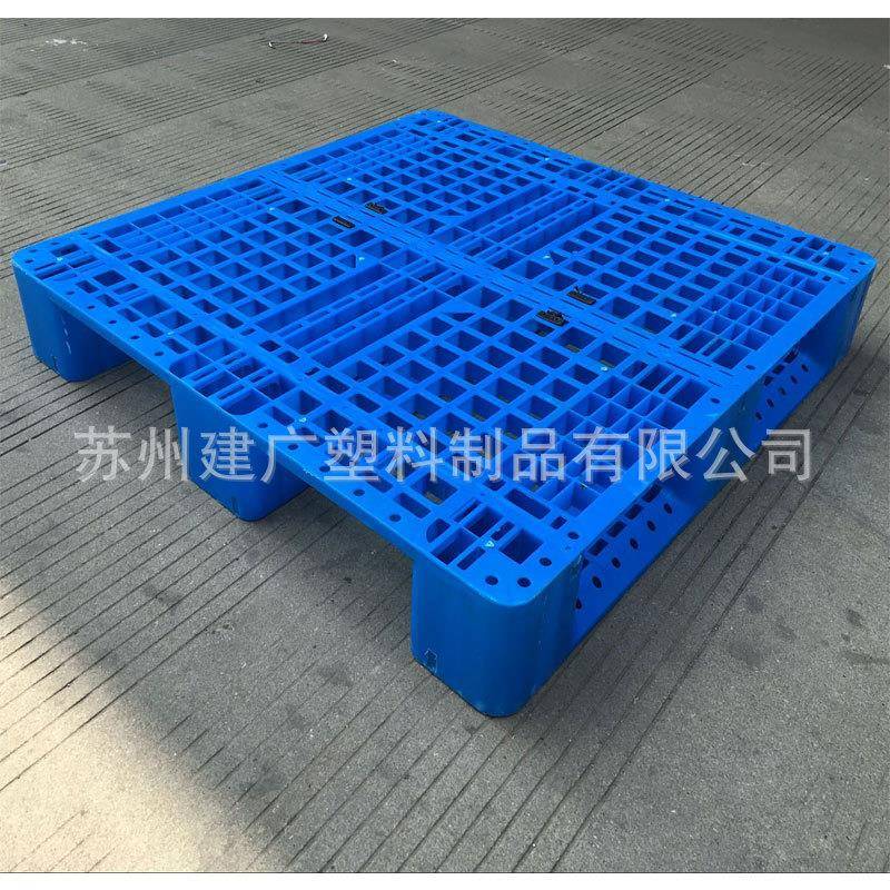 1008网格字型塑托盘100*80料0*150塑料铲板地GIT0仓板川仓库托盘