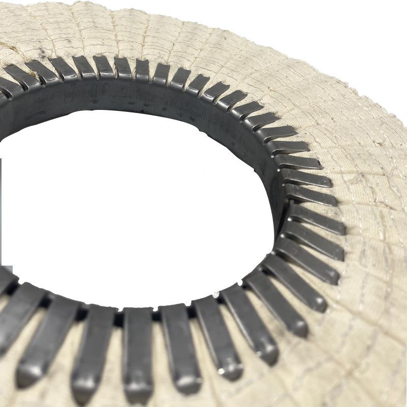 固抛EKR锐进口波浪厚44麻风轮白麻抛光麻轮光波轮厂加家不锈钢专