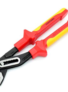 (EVERPOW虎ER)10081双色柄V4DEAVK绝缘水泵钳斜嘴钳老钳