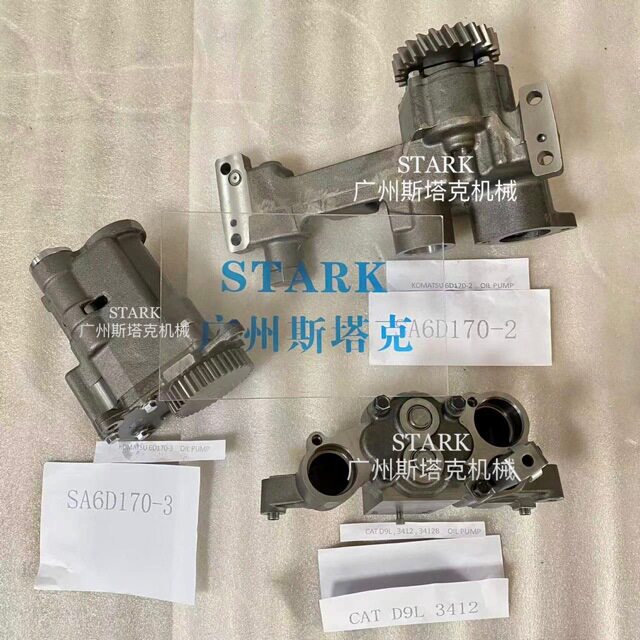 6240-51-1100机油泵D375-5装载机6D170-3柴油发动机油泵Oil Pump