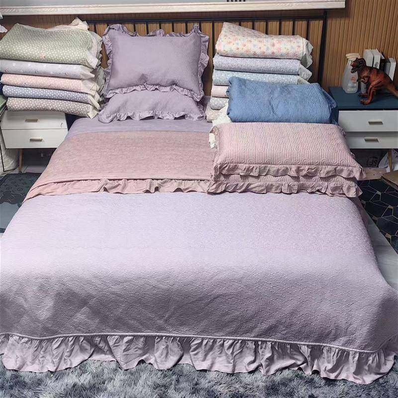 冬新款全棉绗缝床件盖三纯套碎花秋床单榻榻米床盖四季通床盖用棉,床上用品,床单,淘宝优惠券,粉丝福利购,淘宝优惠卷