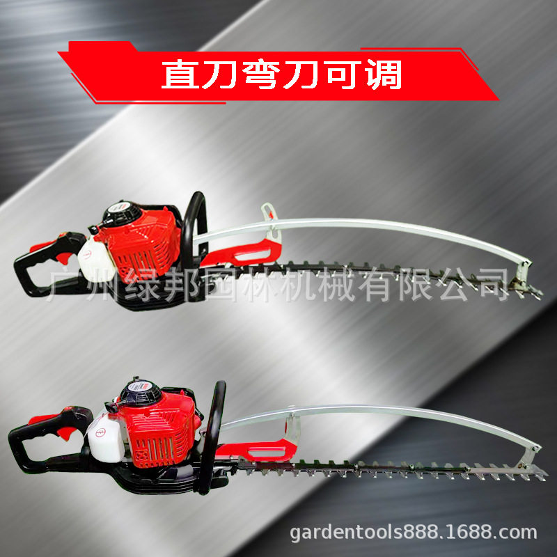 奥玛克弧形绿篱机AMK6500H汽油篱笆机平行弧形两用二冲程修剪机