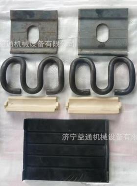 0轨5I型弹条扣件P铁路无砟轨道55260钢轨固定件分t开式接头弹条扣
