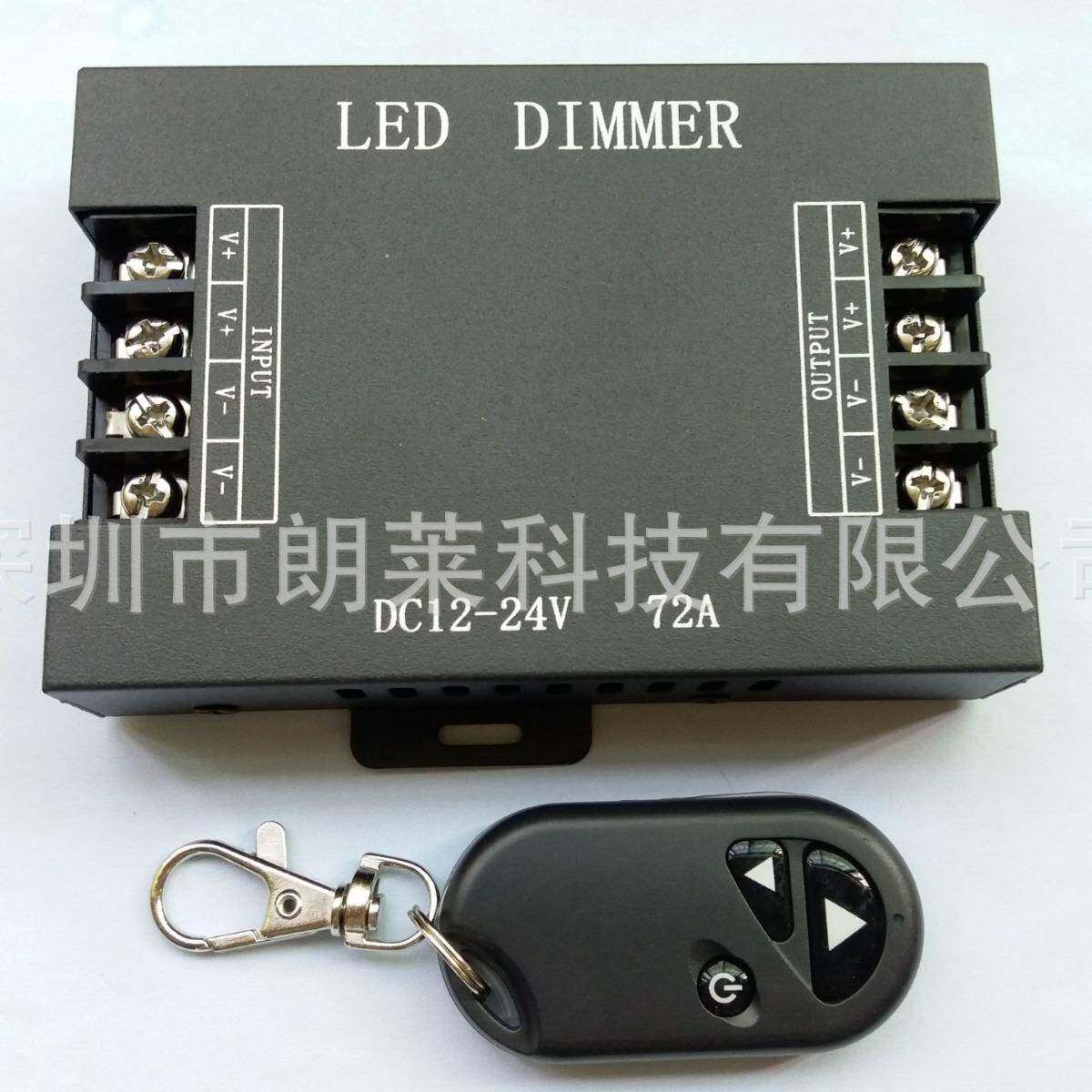 LD吸关渐亮渐灭调光器1XNN2V穿E孔灯门牌广告呼字展柜调光开24V72