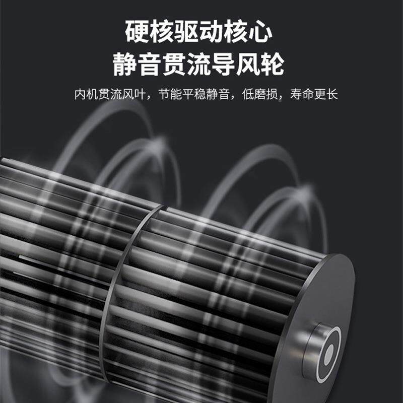 扇无叶风扇灯202新5年款现代简超静音智能语音家717用一体餐厅吊