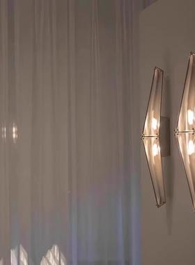 家灯具陈星宇创设计壁灯现代厂51457简约复客厅卧室楼梯间玻意璃