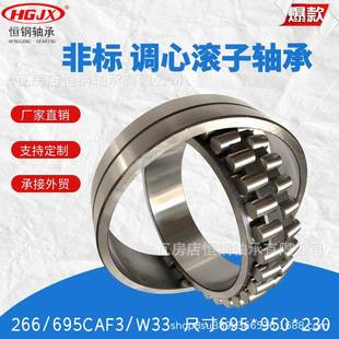 W调心滚子轴承球墨铸铁695 20mRJW0m6球磨机 95CAF 266