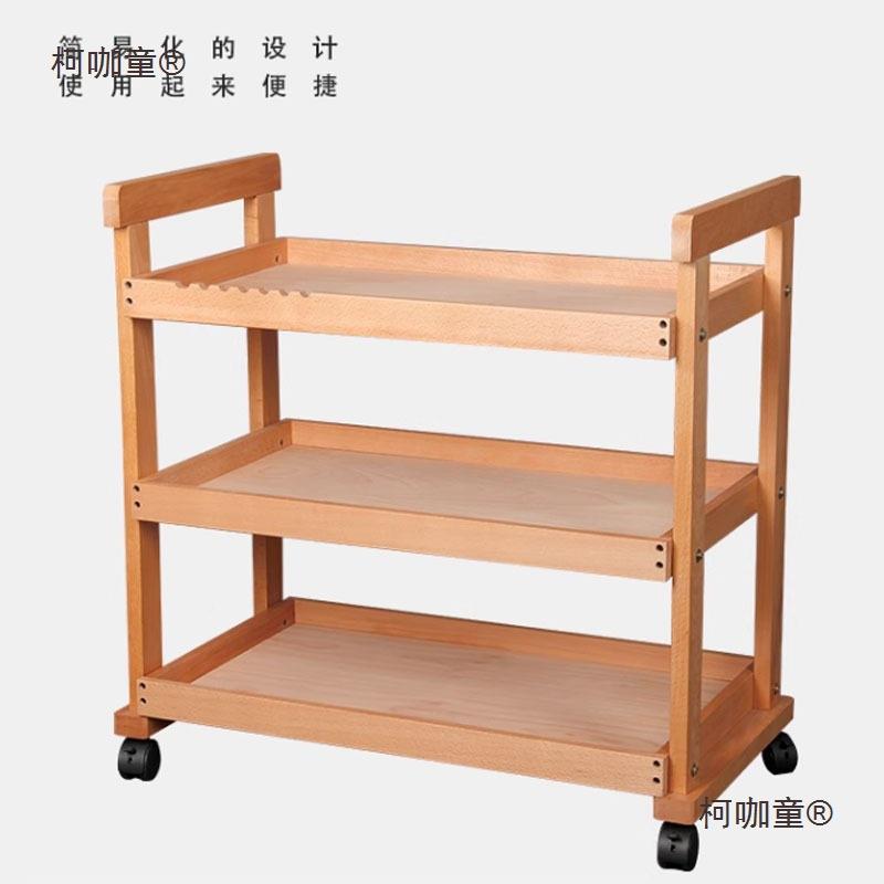 桌美术生专用三木制多210层四层画车功能画柜画凳画绘画油画国麦