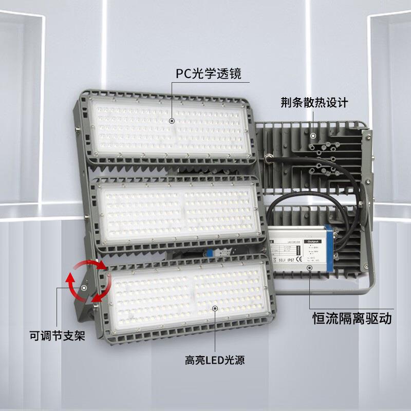 ed模组投光l灯高球速隧灯户外高RF-MZTGD杆广道场足场篮球场专用
