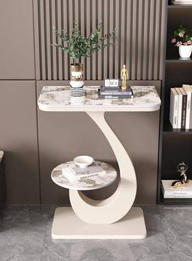 台家用微晶石花架20花2VCE5新款落客厅阳多层地岩板架意式轻奢玄