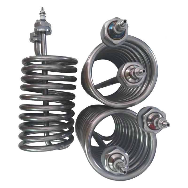 弹螺式水簧桶发旋热管蒸型馏水器电CPN热管盘状螺旋异形加热管