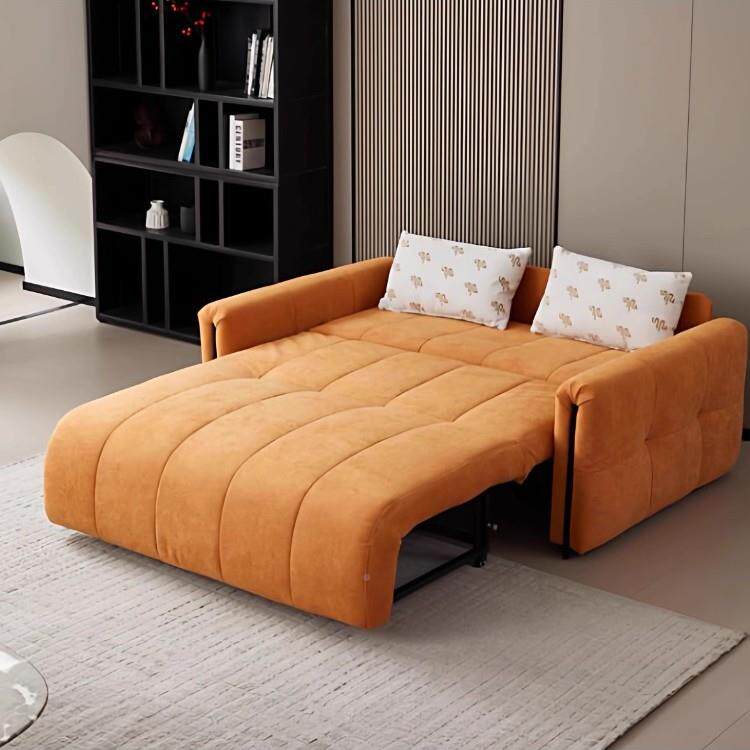 约伸床缩沙发电动折叠趟两用小户型简窄版单人沙发客厅可可电动单