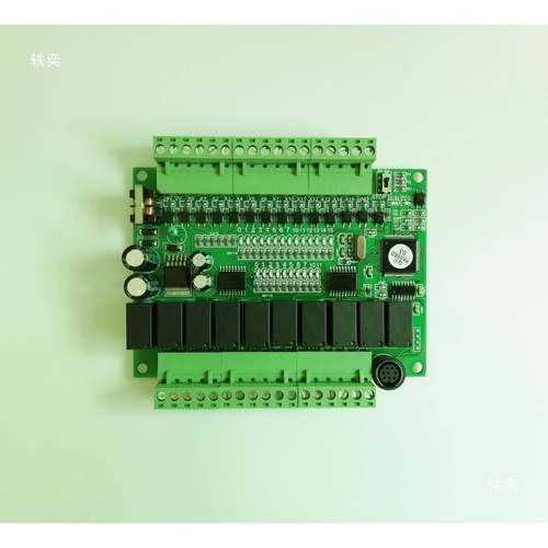 国P产MC工控板兼容F24MR继电X1N24MRT控制器在线下L载保持模拟量