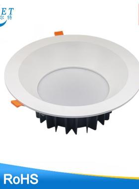 厂家直销商用嵌入式筒灯10寸-深防0RRY眩筒灯开孔40228mm0W40W50W