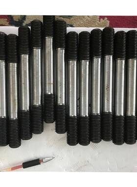 厂家生产71433x12M0mm尺寸可按客户需求45钢锻造螺双柱头螺栓