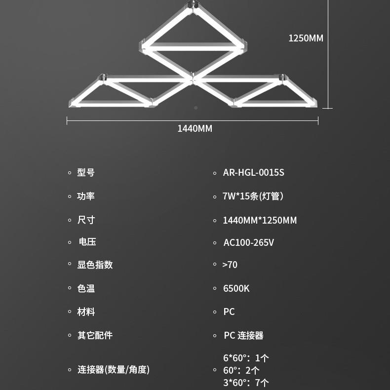跨境汽车灯细节LED车库彩灯背景库氛围灯光律动智能RGRGB车库B六