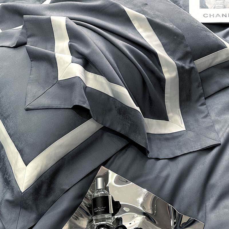 10支天丝四件套A亲肤裸-1睡轻奢0兰精L被F天丝套床单高端床上类用