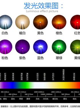 200反极1黄色超高亮LED发光PPD二极管源用于灯条光灯带应用000MCD