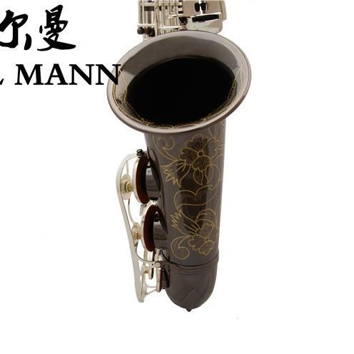 伊尔曼乐IMT降器中音E键黑镍镀管镍萨克斯厂家直销sax