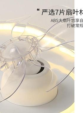 卧款室房间吸顶电风扇灯602025年新扇超薄一体云朵童房儿摇头吊灯