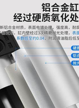 SC标准气缸小型气2动SC83870*25/50/75/100/125/150200/50//3000/