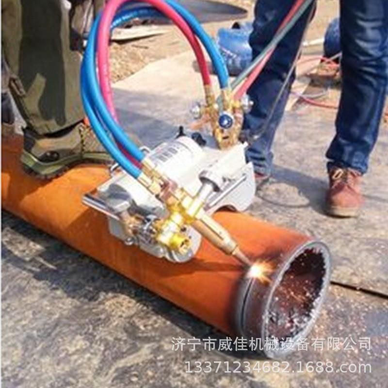 等离子力切机割手摇链条管CG2-11管道切断机磁道切割机