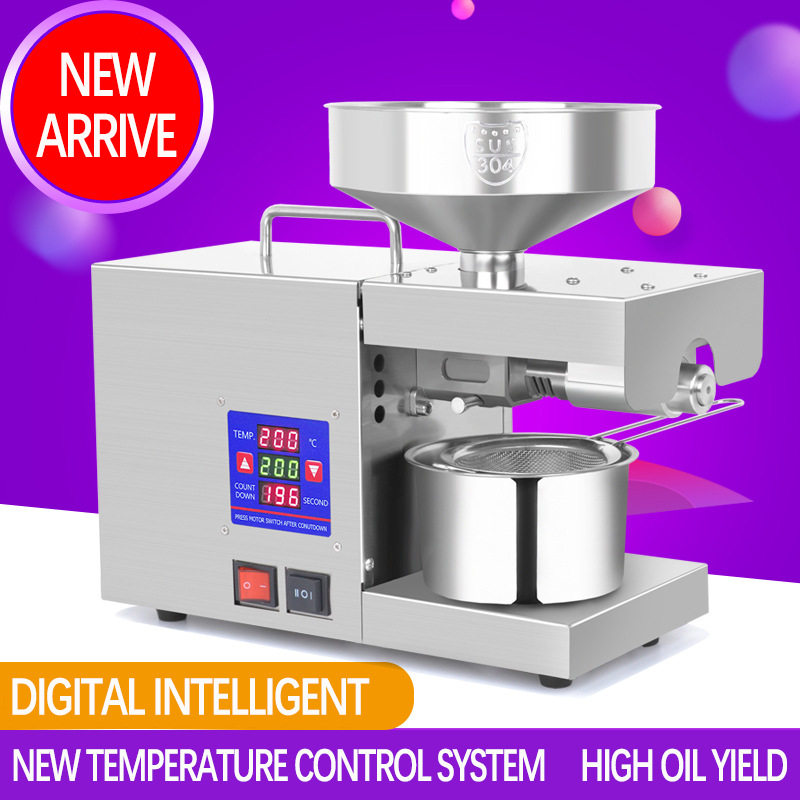 LTP333家用榨油机小型智能不锈钢榨油机榨油机Oil Press Machine