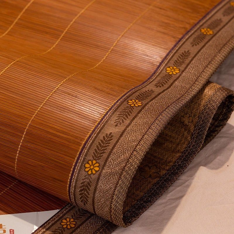 凉席竹席夏季1.1/1.2/1.3/1.4/1.6/1.5m床直筒1米8宽席子好看尺寸