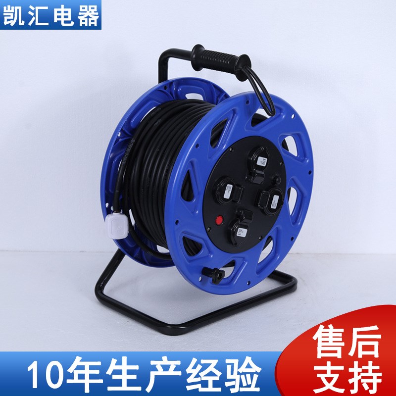 三角架电缆盘380  220V型号P-CT移动电缆盘 绕线盘卷线盘电缆卷盘