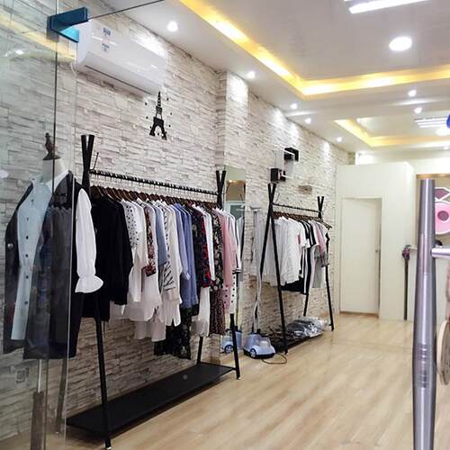 厂家直销简铁艺落地式衣架男帽女儿童服店服装装架衣EIK架展约示