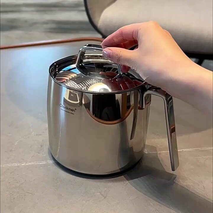 【贵族体验】316不锈钢油壶猪油罐滤油壶带盖网厨房过滤油渣神器