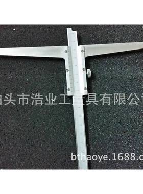 加宽量GMO面度游标卡尺2000加长爪深度深尺3度0长桥深尺150500