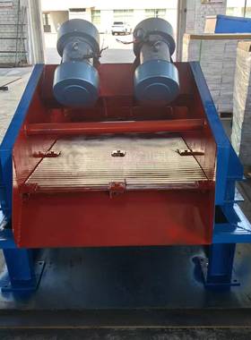 型23562357小型9001800脱水筛不锈钢条形筛非聚氨*酯筛网高频直线