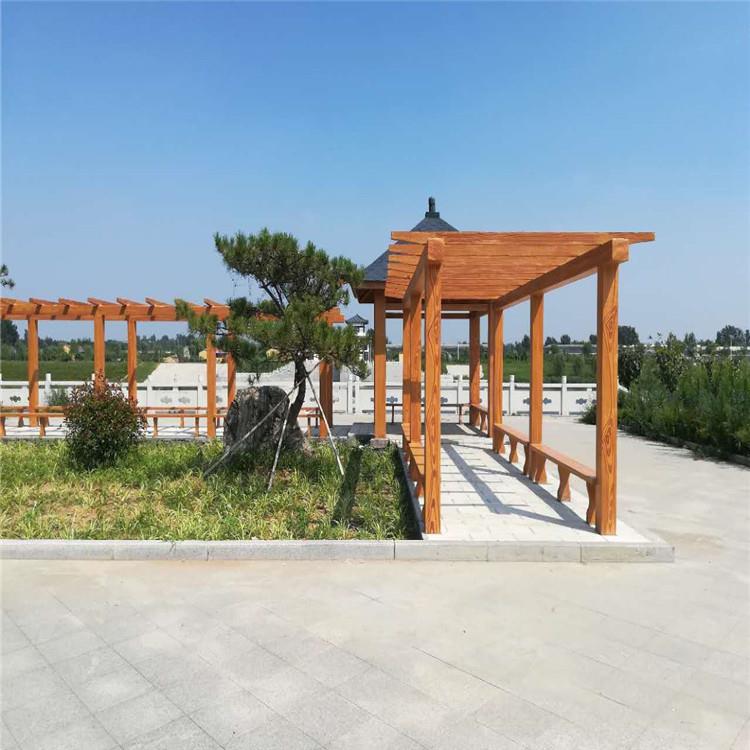 仿木葡户萄架庭仿木纹廊架防腐花架水泥长廊藤爬架别墅院无品牌/