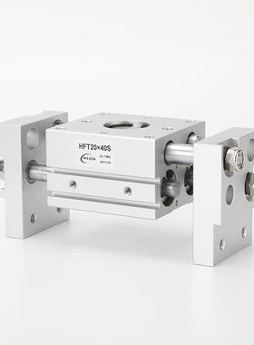 口径阔型平行开闭夹爪气/缸HF-T216大20气动手指气缸机械SQW手夹