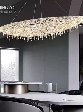 意大利餐厅水晶吊灯长店大酒D260堂艺装饰术前台形吧台埃及进口展
