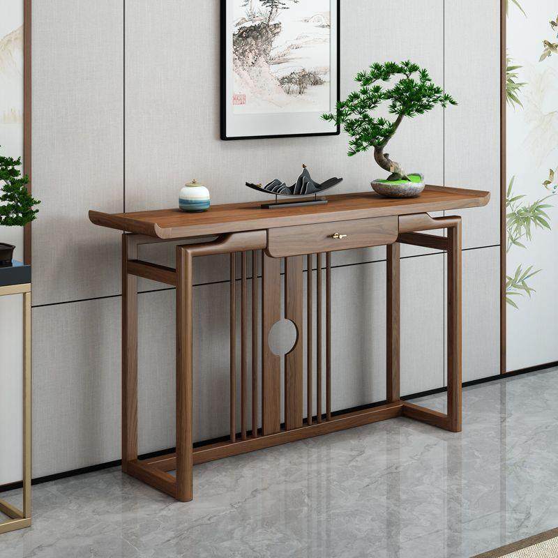 台新中式玄关桌中式实木供条案进门入榆户老木桌玄关TER胡桃木玄,标准件/零部件/工业耗材,车间地垫,淘宝优惠券,粉丝福利购,淘宝优惠卷