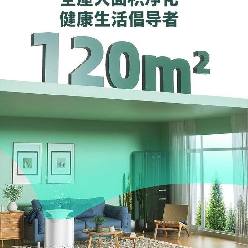 空气净化器家用除420净甲桌面小型醛除臭烟宠物猫毛负味离子化机